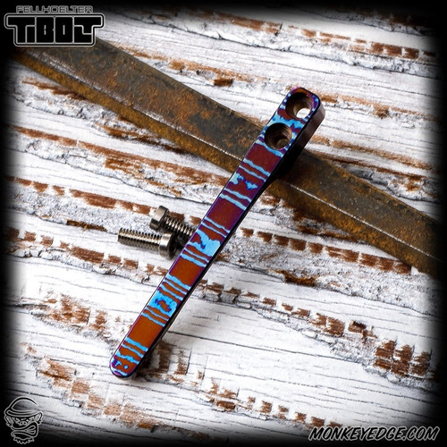 Fellhoelter TiNyBolt Machined Clip - MokuTi