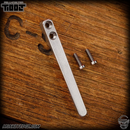 Fellhoelter TiNyBolt Machined Clip - Titanium Satin Sterile