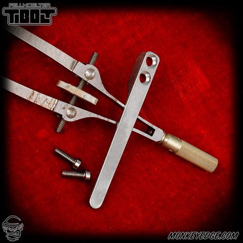 Fellhoelter TiNyBolt Machined Clip - Titanium Tumbled Sterile