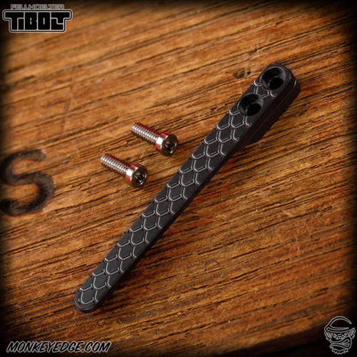 Fellhoelter TiNyBolt Machined Clip - Zirconium Baby Dragon