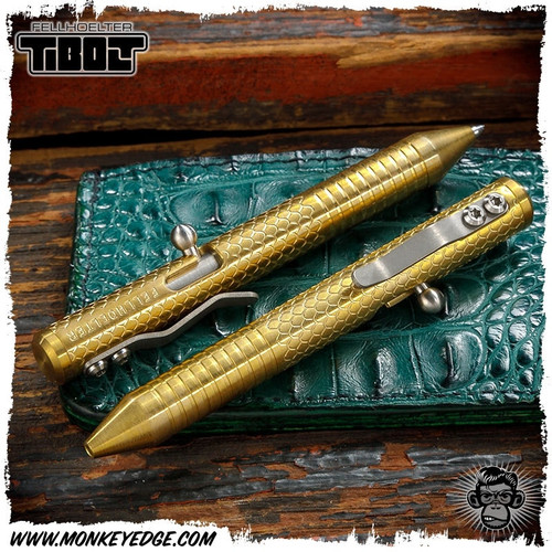 Fellhoelter TiNyBolt Pen - Brass Dragon