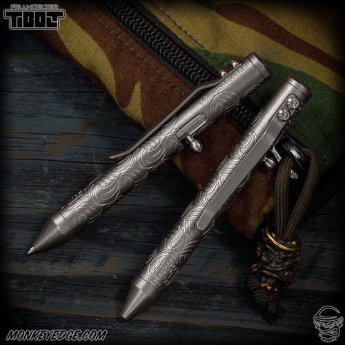 Fellhoelter TiNyBolt Pen - Titanium Tumbled Wilson