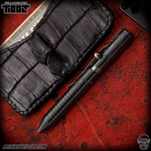 Fellhoelter TiNyBolt Pen - Zirconium Anarchy w/Rings