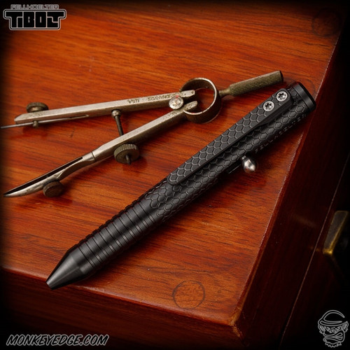 Fellhoelter TiNyBolt Pen - Zirconium Baby Dragon w/Rings + Milled Clip