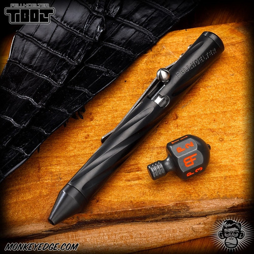 Fellhoelter TiNyBolt Pen - Zirconium Spiral Fluted