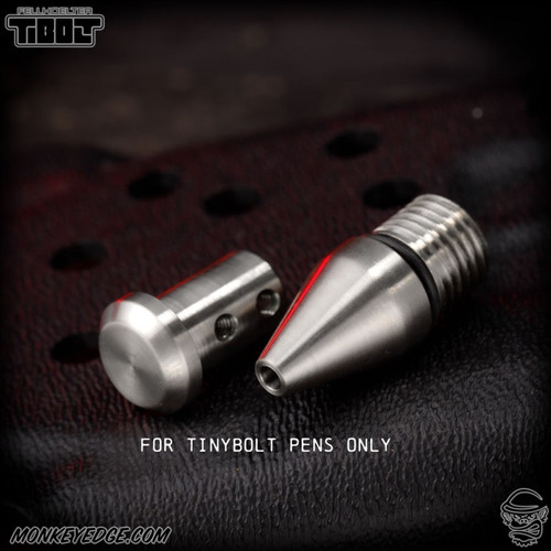 Fellhoelter TiNyBolt Tip + End Cap - Titanium