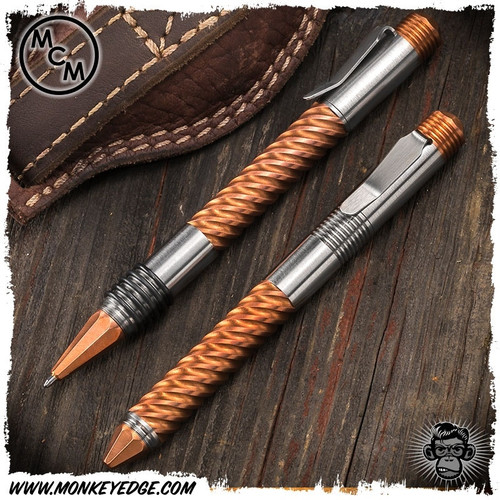 Matthew Martin Cap Pen Deluxe: Copper/Titanium (500TiCuD)
