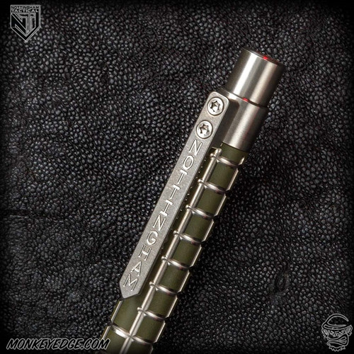 Nottingham Tactical: Machined Pocket Clip Kit - Tumbled Name