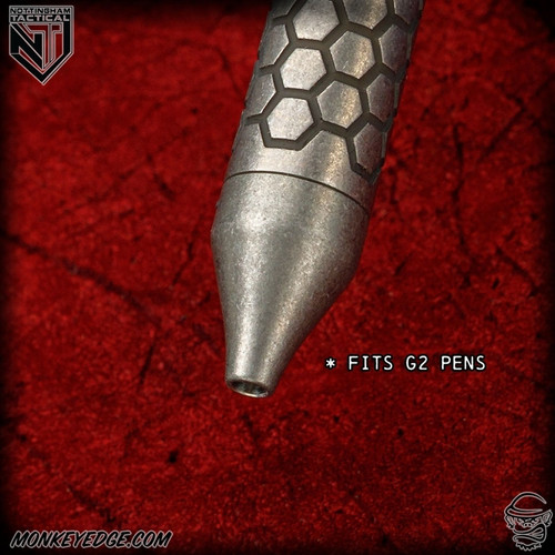 Nottingham Tactical: Machined Tip for G2 Pens - Tumbled Kiss