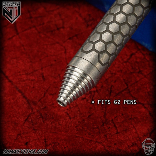 Nottingham Tactical: Machined Tip for G2 Pens - Tumbled Shocker
