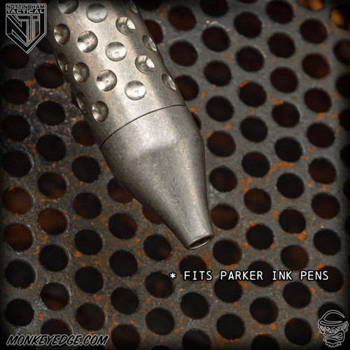 Nottingham Tactical: Machined Tip for Parker Pens - Tumbled Kiss