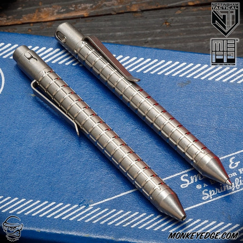 Monkey Edge - Nottingham Tactical: TiButton Single Lock Pen