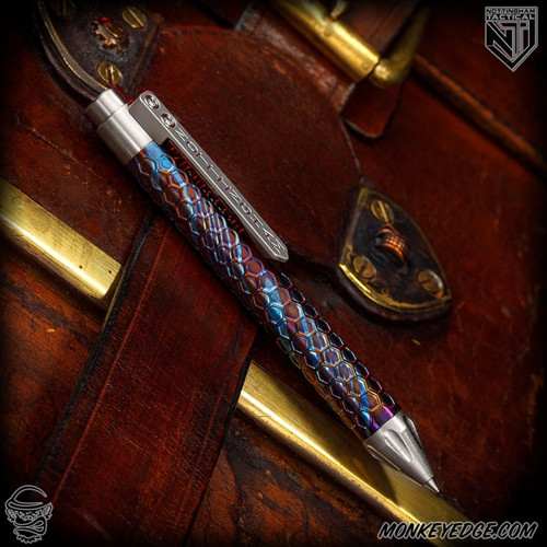 Nottingham Tactical: G2 Mini Pen - Custom Mokuti Honey Badger CPTN Edition - TiClicker