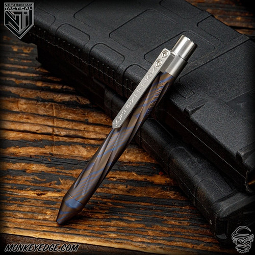 Nottingham Tactical: G2 Mini Pen - Mokuti Spiral Fluted w/Machined Clip