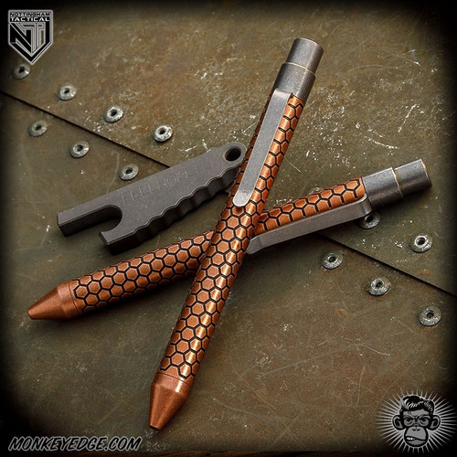 Nottingham Tactical: Standard Pen - Copper Two Tone Blackened Killer Beez - TiClicker