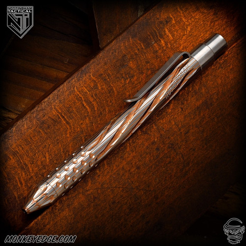 Nottingham Tactical: Standard Pen - Superconductor Spiral Fluted - TiClicker