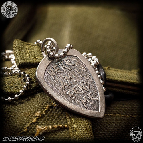 RMJ Tactical Gold Point Forge: Jerusalem Crusader Cross - Forged Titanium