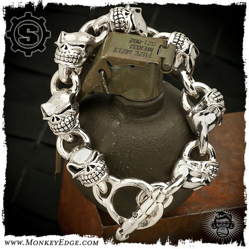 Starlingear Bracelet: Full Slickster - Silver (SG0346)