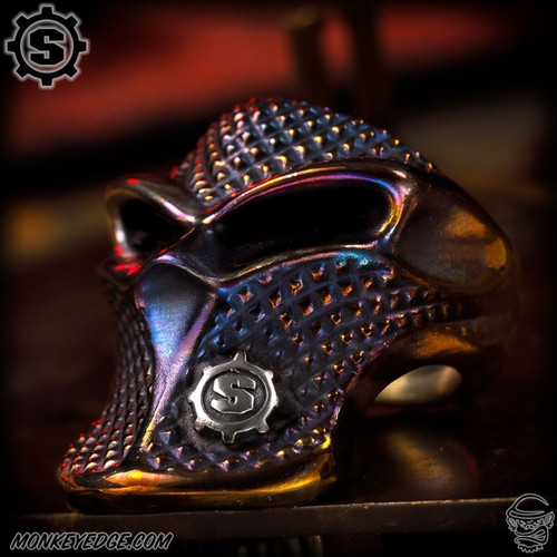 Starlingear Ring: Stealth Blade Checkered Puncher - Cobalt Custom Two-Tone w/S-Gear