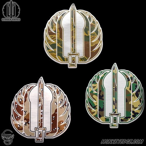 Strider Knives Sticker: Camo Series Logo Pack #1