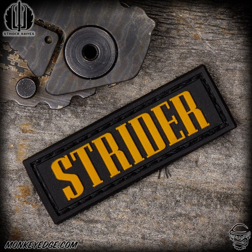 Strider Knives Patch: Mini Strider - Coyote/Black