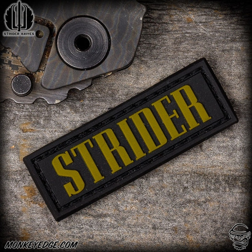 Strider Knives Patch: Mini Strider - OD Green/Black