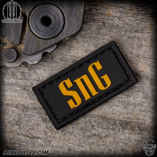Strider Knives Patch: Mini SnG - Coyote/Black