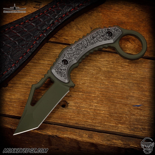 Skyraider Knives: SRK-1/Mustang Grips - Filigree Limited Edition