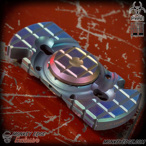 Steve Ryan: Orbiter BEERan - Oilspill Monkey Edge FRAG Pattern