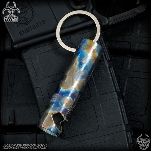 Steve Ryan: Titanium Key Ring Bottle Opener