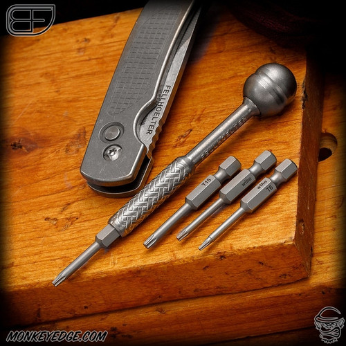 Fellhoelter Screw-It: Titanium Tumbled Celtic