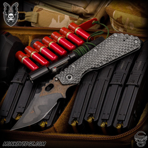 Mick Strider Custom XL Gunner Grip Nightmare Grind w/Hamon