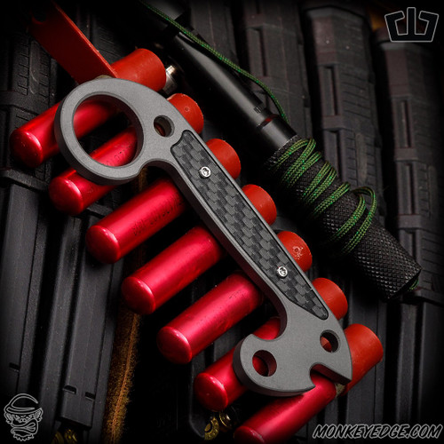 Blackside Customs T-Bot - Titanium Gray Matter/Carbon Fiber