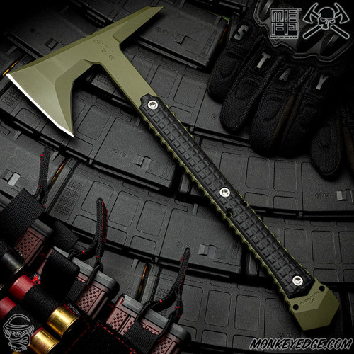 RMJ Tactical Tomahawk: Ragnarok 14 - Sniper Green Monkey Edge FRAG Pattern