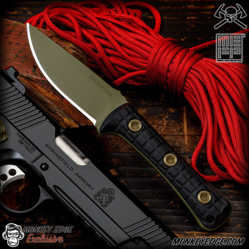 Monkey Edge - RMJ Tactical Fixed Blade: Utsidihi - Black