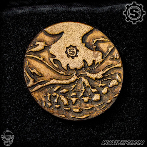 Starlingear Leather Patch: Large Slickster - Tan