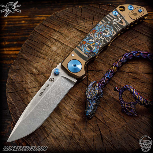 Spartan Blades Folder SHF (Spartan Harsey Folder) 2022 Special Edition - Dragon