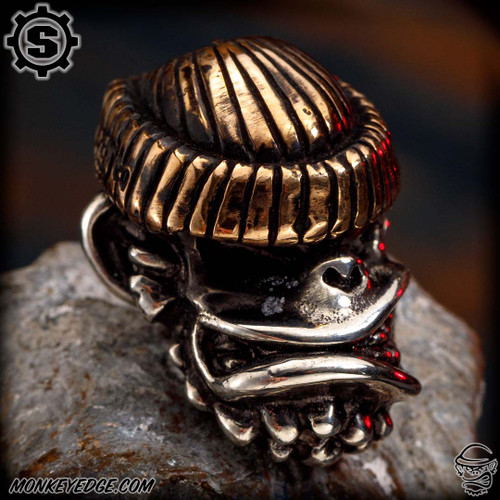 Starlingear Bead: Wetwork Monkey - Silver/Copper