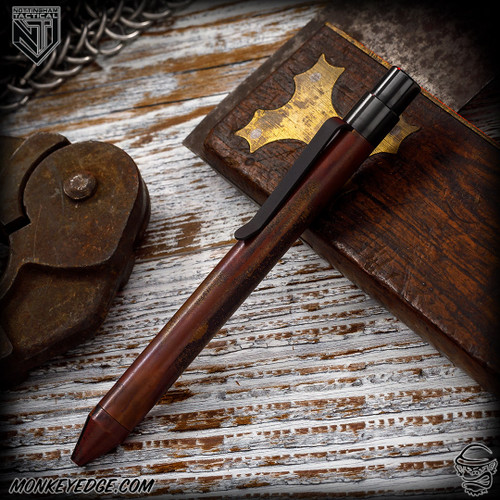 Nottingham Tactical x Jeremy Marsh: Standard Pen - Custom Copper Smoothie w/Zirc Mech - TiClicker
