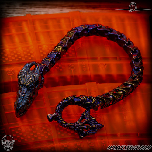 Dmitry Streltsov Bracelet: Wyrm - Titanium
