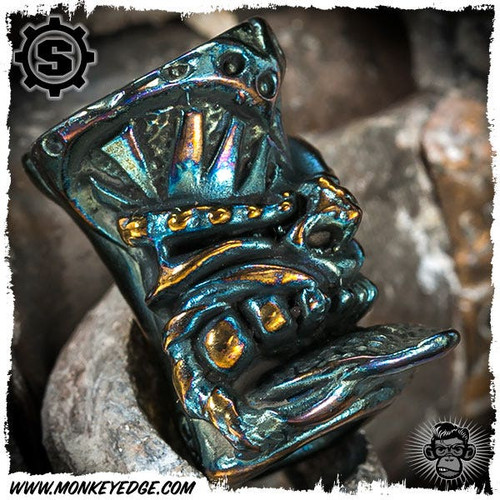 Starlingear Bead: Maori Tiki - Cobalt (SG1299)