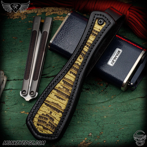 Chattanooga Leather Works: RMJ Tactical SES Sap w/Strap - Black/Lizard (CLW0011-MW1178)