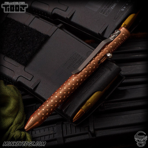Fellhoelter TiBolt G2 Pen - Copper Tumbled Dots