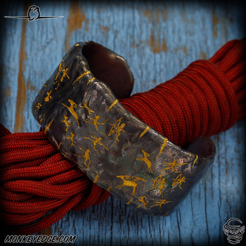 Dmitry Streltsov Bracelet: Paleolith - Titanium/Gold (DSP0385-MQ182)