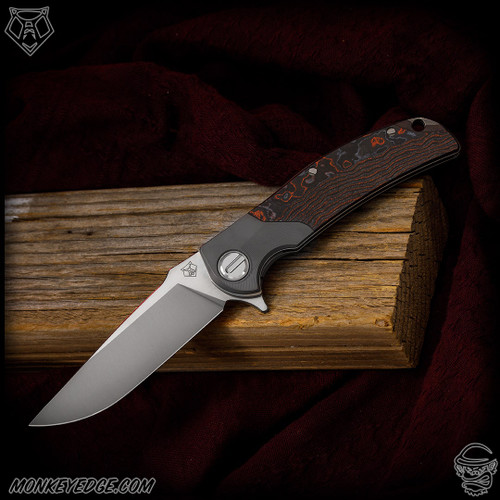 Shirogorov Knives: RJ Martin Soft Overkill - Satin/CarboTi