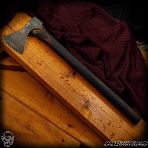 Elmer Roush: Viking Belt Axe w/Filework - Small (ERB0118)