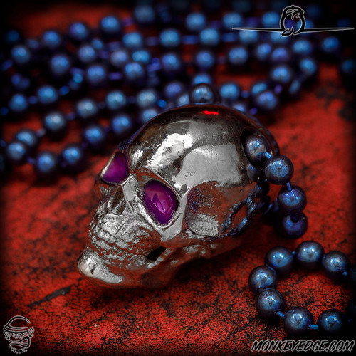 Dmitry Streltsov Pendant: Lucky - Titanium/Purple
