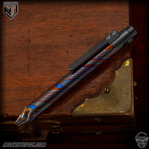 Nottingham Tactical: G2 Mini Pen - Custom DarkTi Smoothie w/Helix Tip - Double Lock