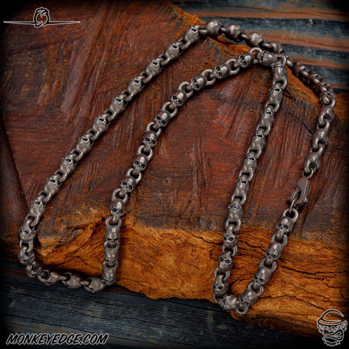 Dmitry Streltsov Chain: Lucky Skull - Titanium (DSP0431-MQ239)