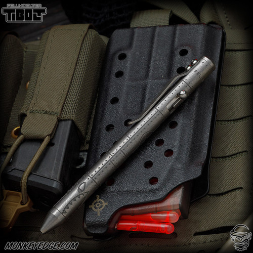 Fellhoelter TiBolt Pen - Titanium Two Tone Tumbled Warthog
